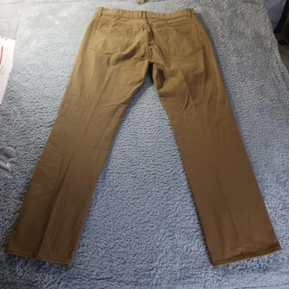 J.Crew‎ Vintage Slim Straight Pants Men's 33x31 (Tag 34x32) Cotton Casual Chino